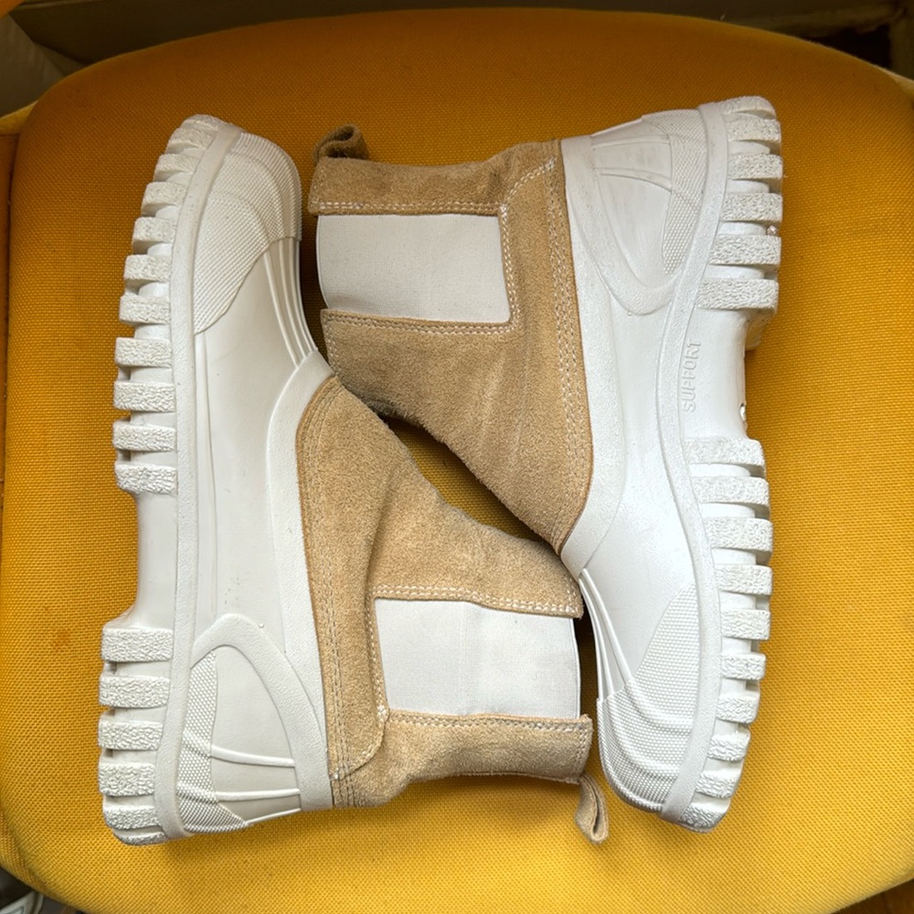 Diemme Balbi Chelsea Boots In Size EU41 In Tan